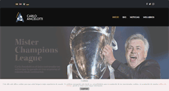 Desktop Screenshot of carloancelotti.it